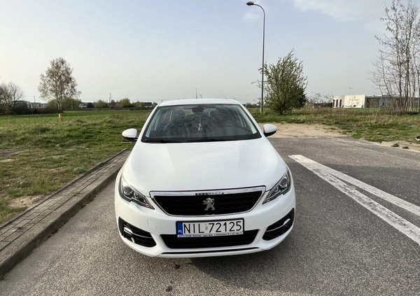 Peugeot 308 cena 48500 przebieg: 98000, rok produkcji 2018 z Iława małe 106